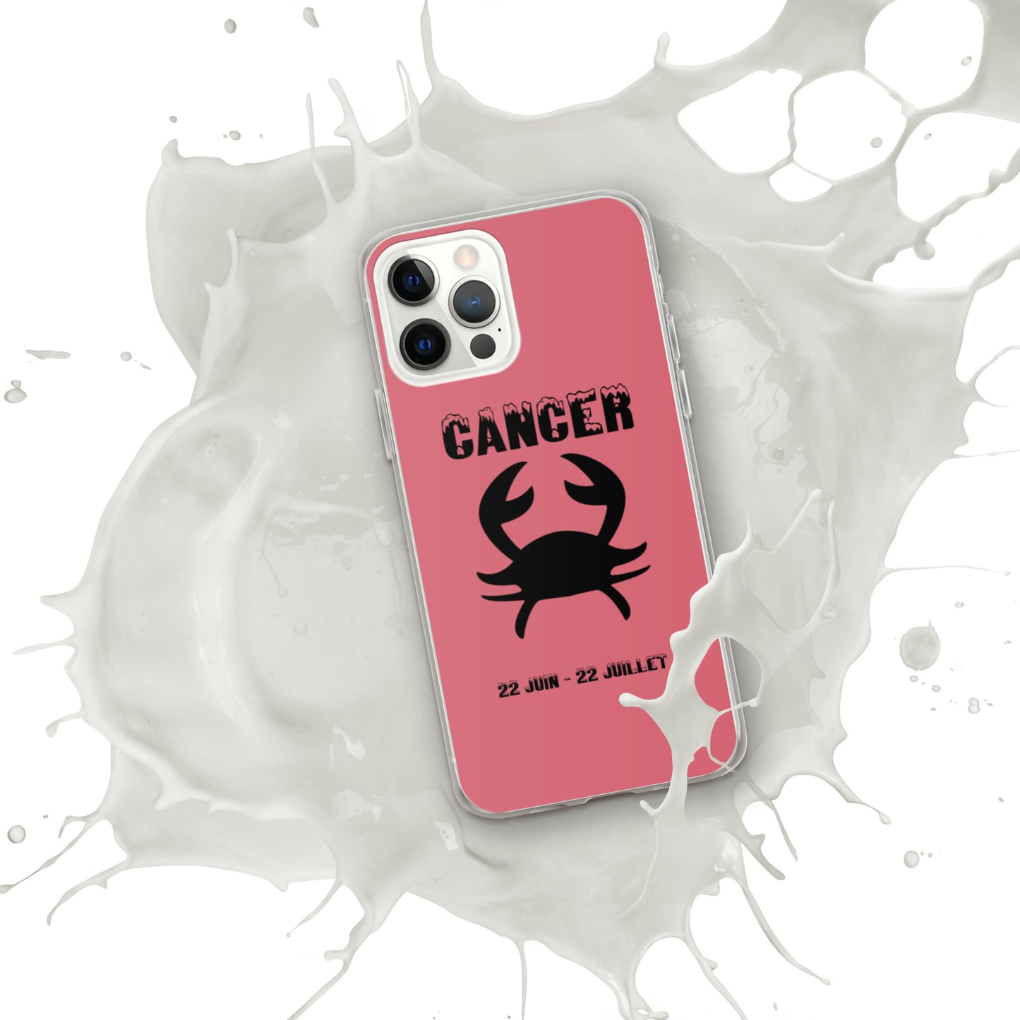 Coque pour iPhone 12-14 - Signe Astro Cancer