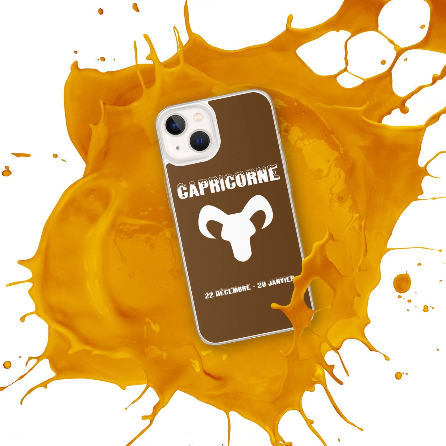 Coque pour iPhone 12-14 - Signe Astro Capricorne