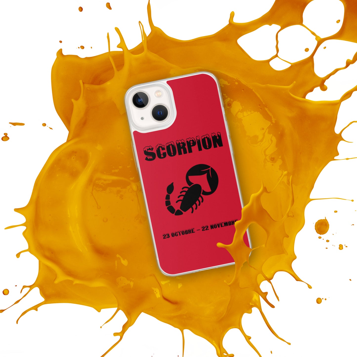 Coque pour iPhone 12-14 - Signe Astro Scorpion