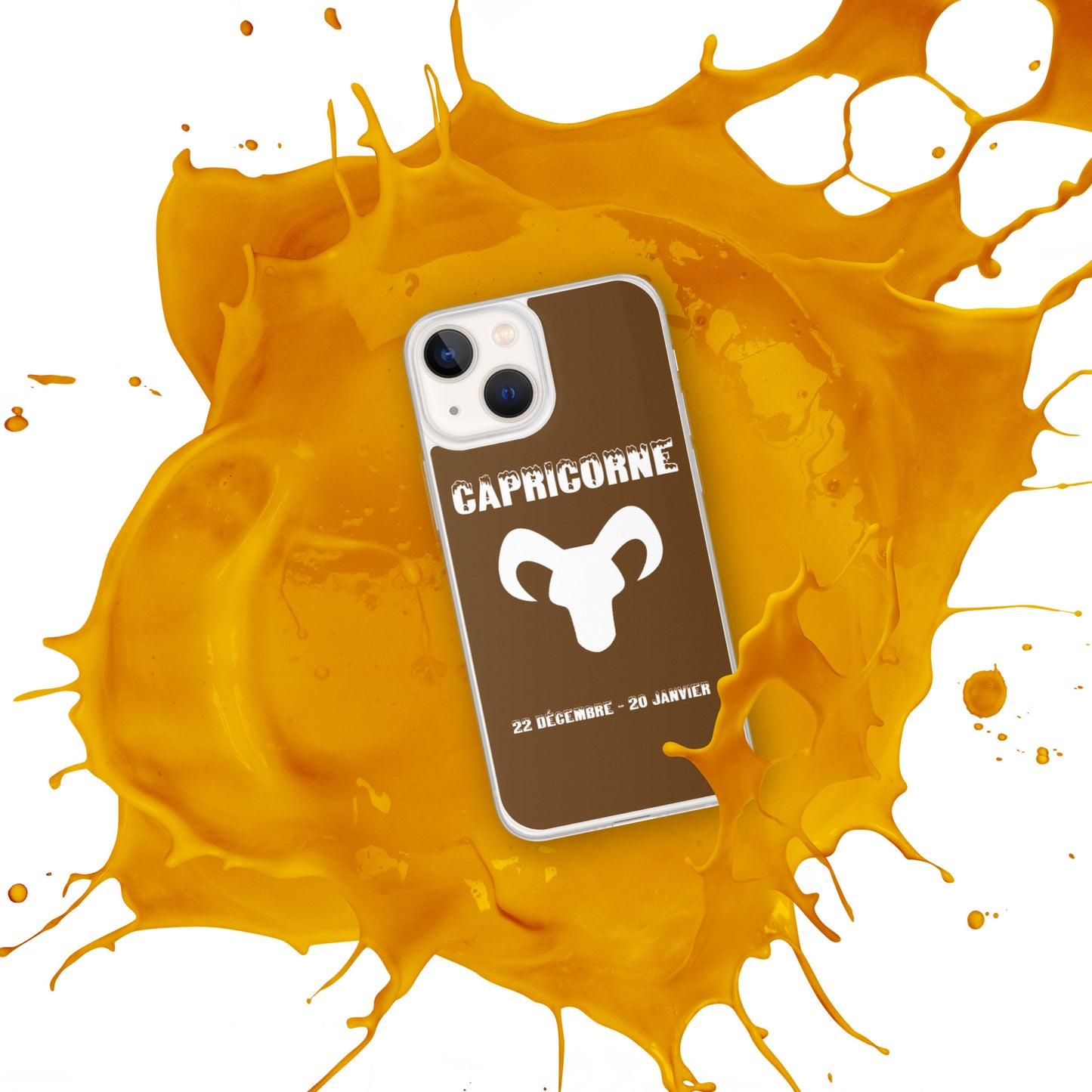 Coque pour iPhone 12-14 - Signe Astro Capricorne