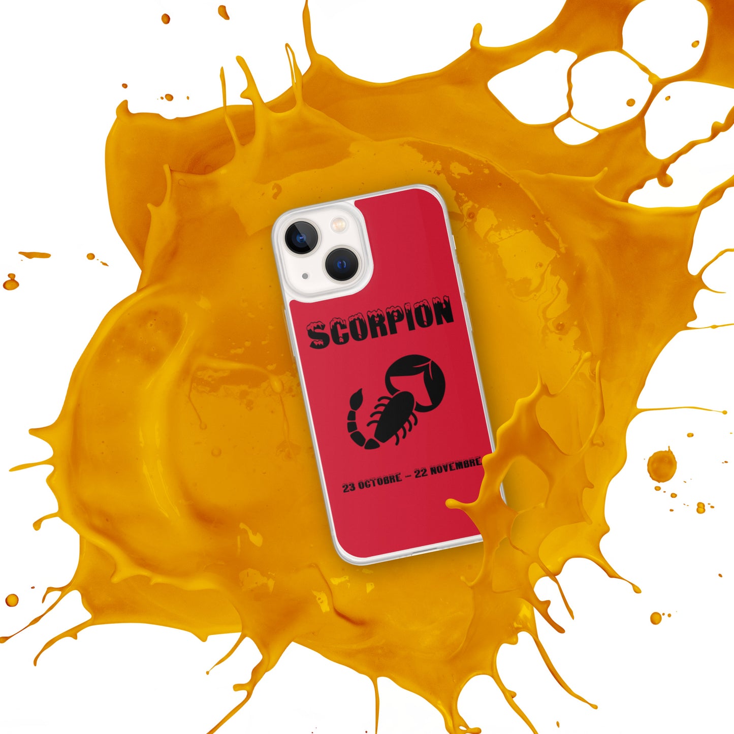 Coque pour iPhone 12-14 - Signe Astro Scorpion