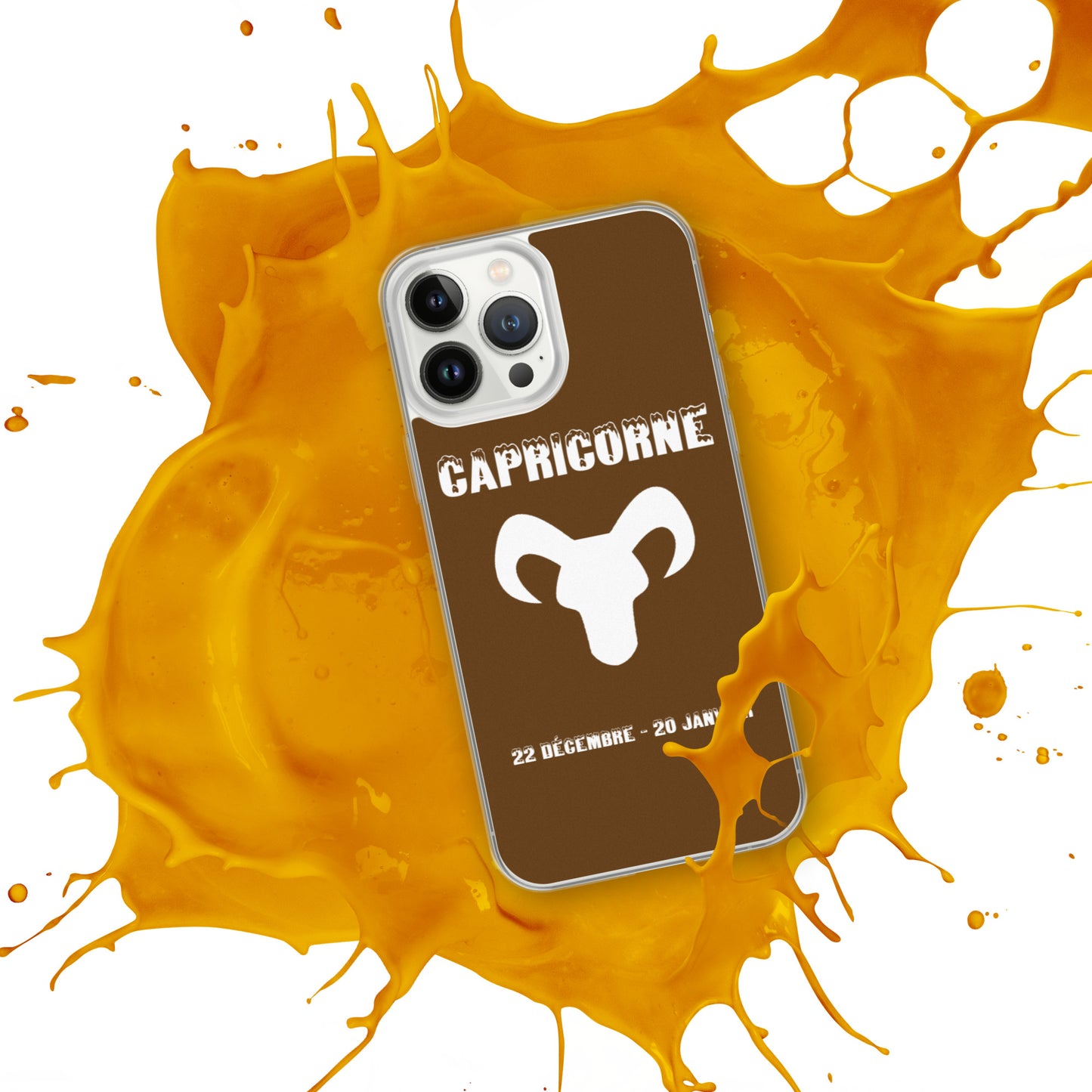 Coque pour iPhone 12-14 - Signe Astro Capricorne