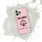 Coque pour iPhone 12-14 - Signe Astro Balance
