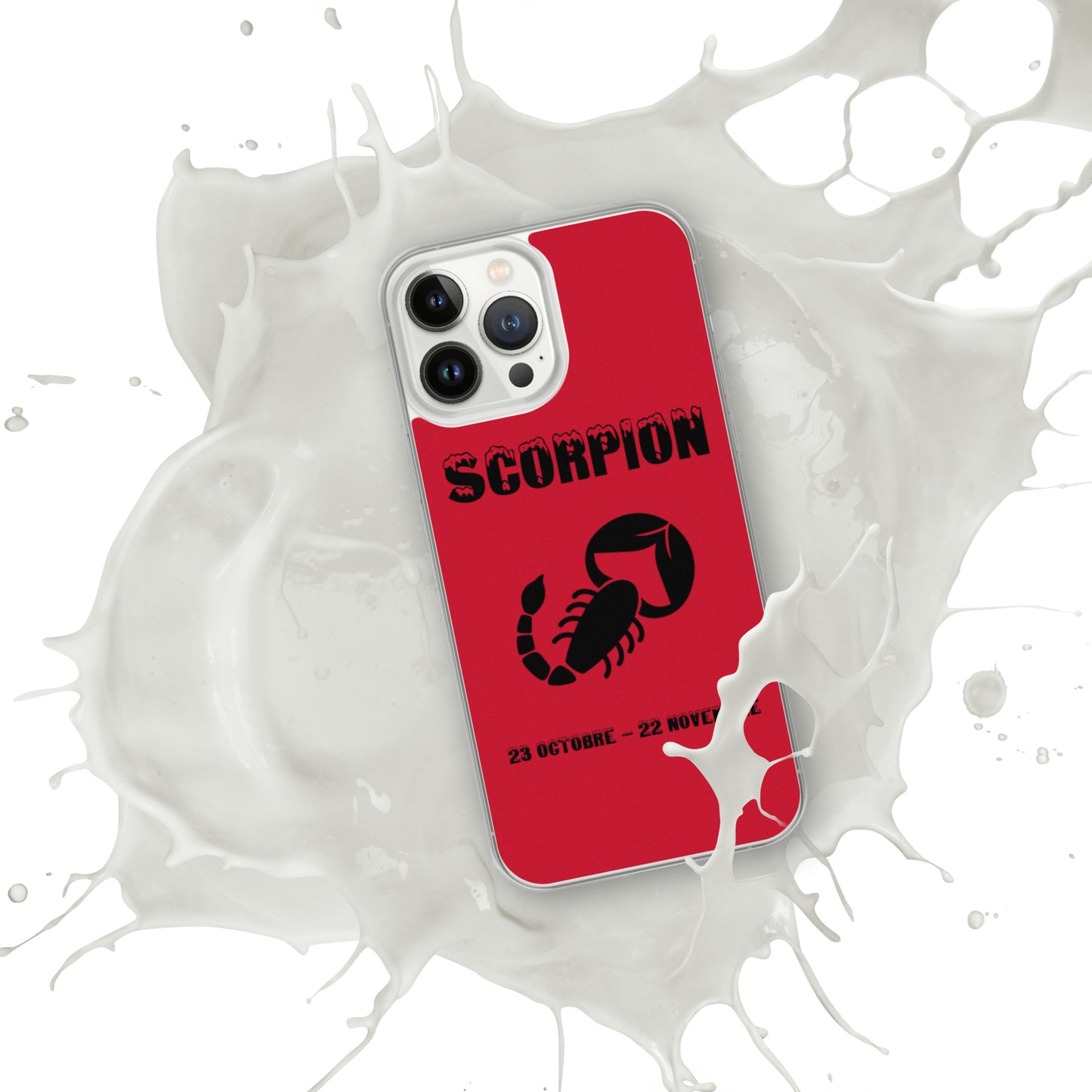 Coque pour iPhone 12-14 - Signe Astro Scorpion