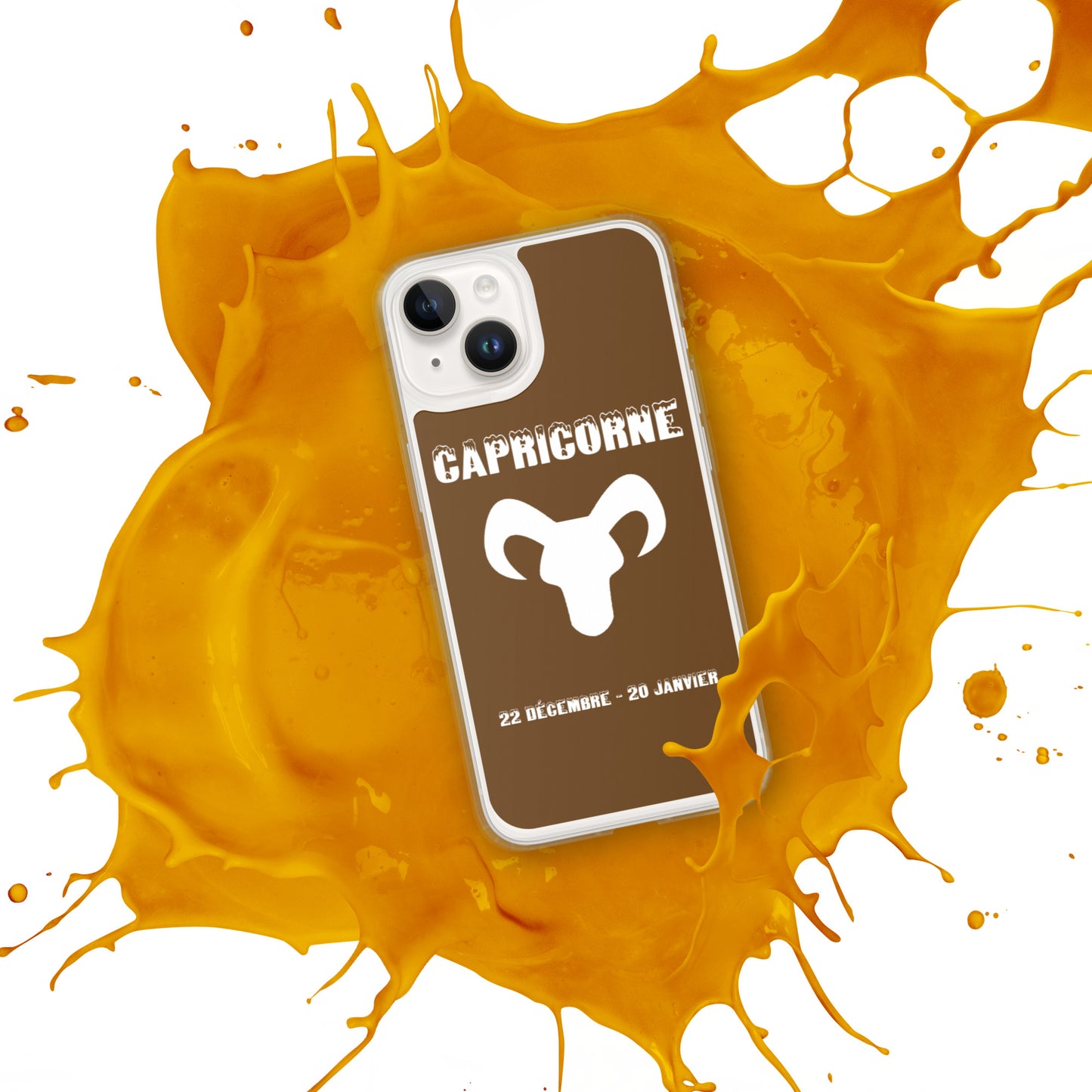 Coque pour iPhone 12-14 - Signe Astro Capricorne