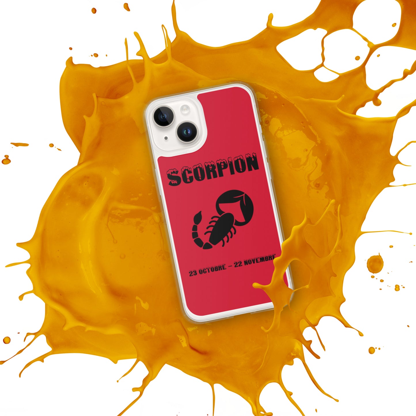 Coque pour iPhone 12-14 - Signe Astro Scorpion