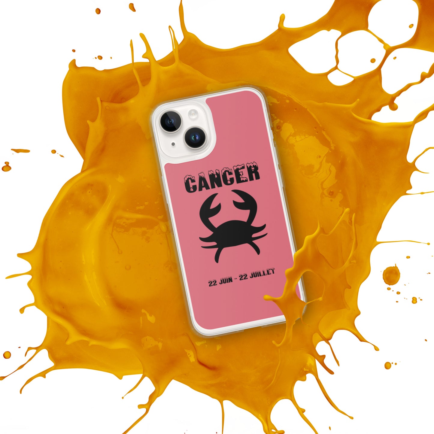 Coque pour iPhone 12-14 - Signe Astro Cancer