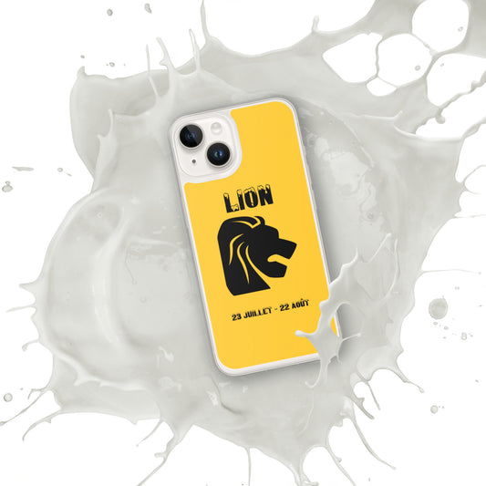 Coque pour iPhone 12-14 - Signe Astro Lion