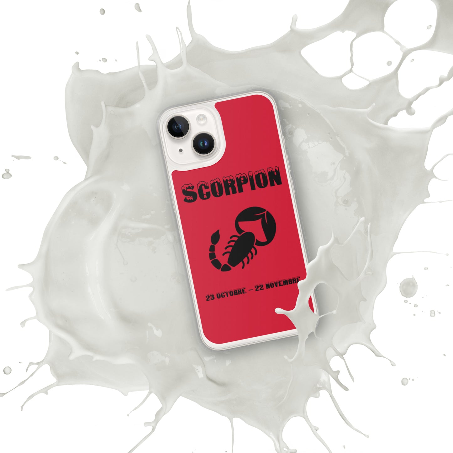 Coque pour iPhone 12-14 - Signe Astro Scorpion