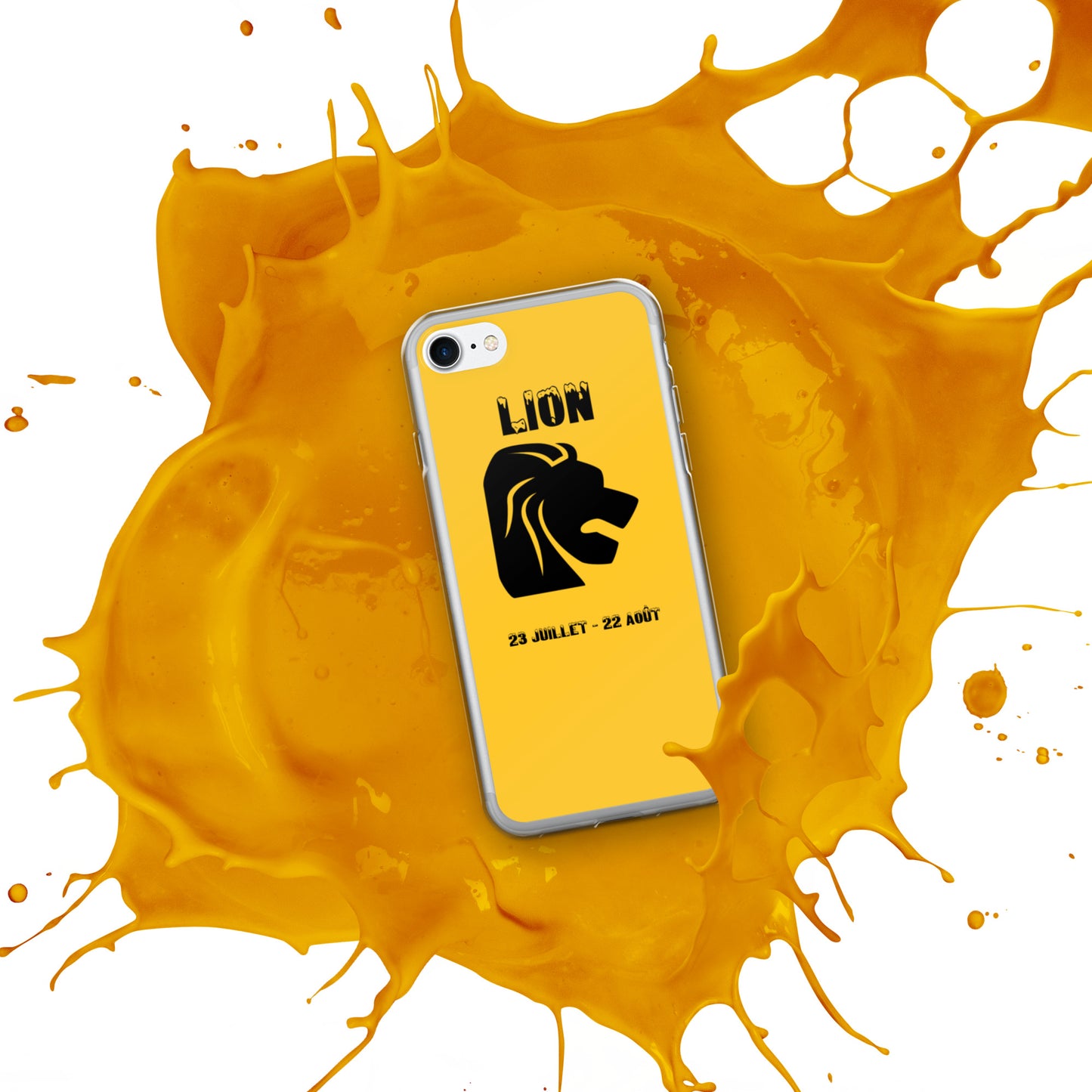 Coque pour iPhone 7-SE - Signe Astro Lion