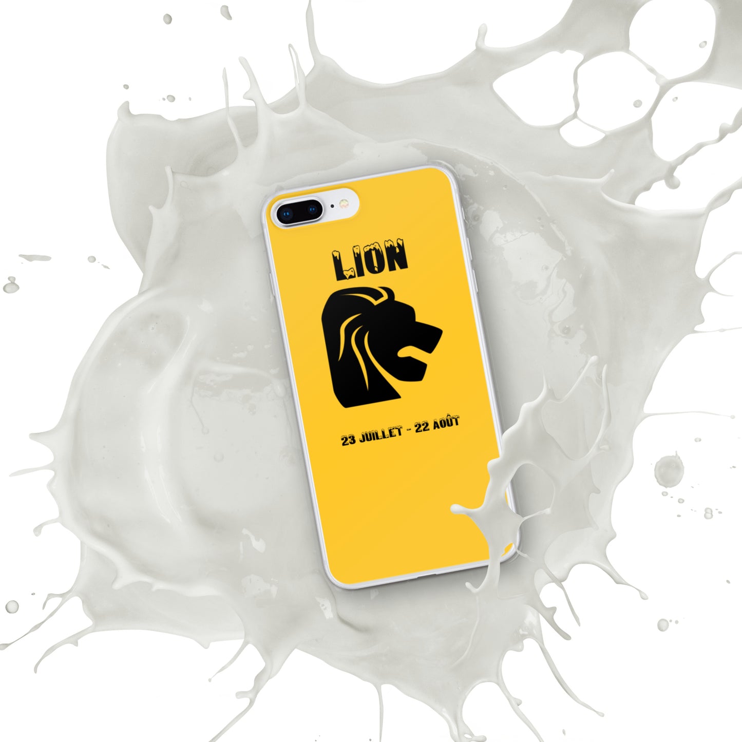 Coque pour iPhone 7-SE - Signe Astro Lion