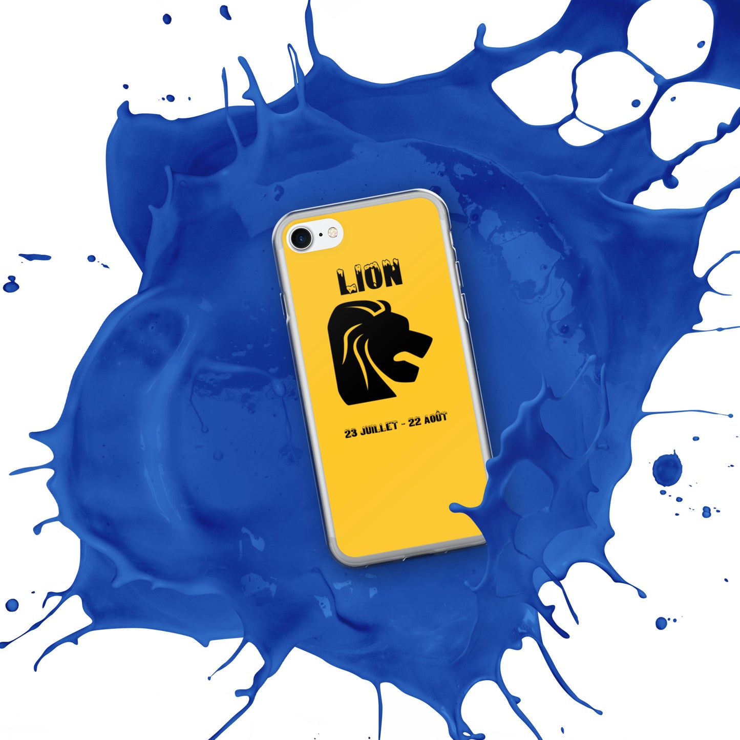 Coque pour iPhone 7-SE - Signe Astro Lion