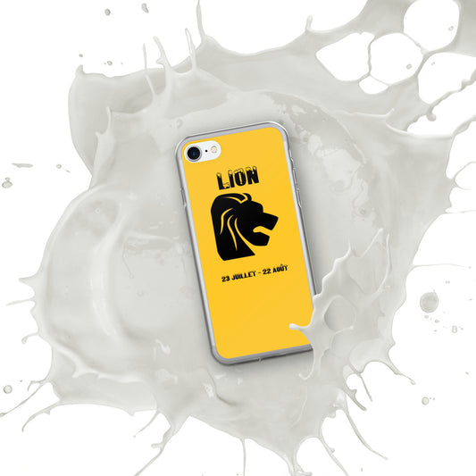 Coque pour iPhone 7-SE - Signe Astro Lion