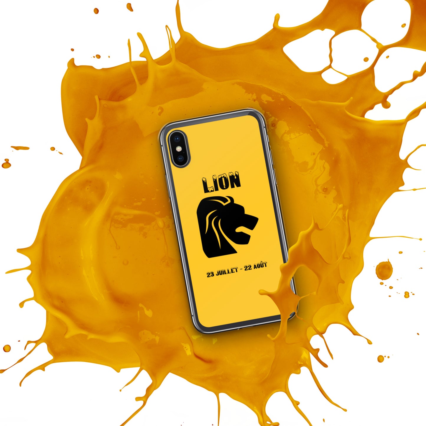 Coque pour iPhone 11-X/XS/XR - Signe Astro Lion