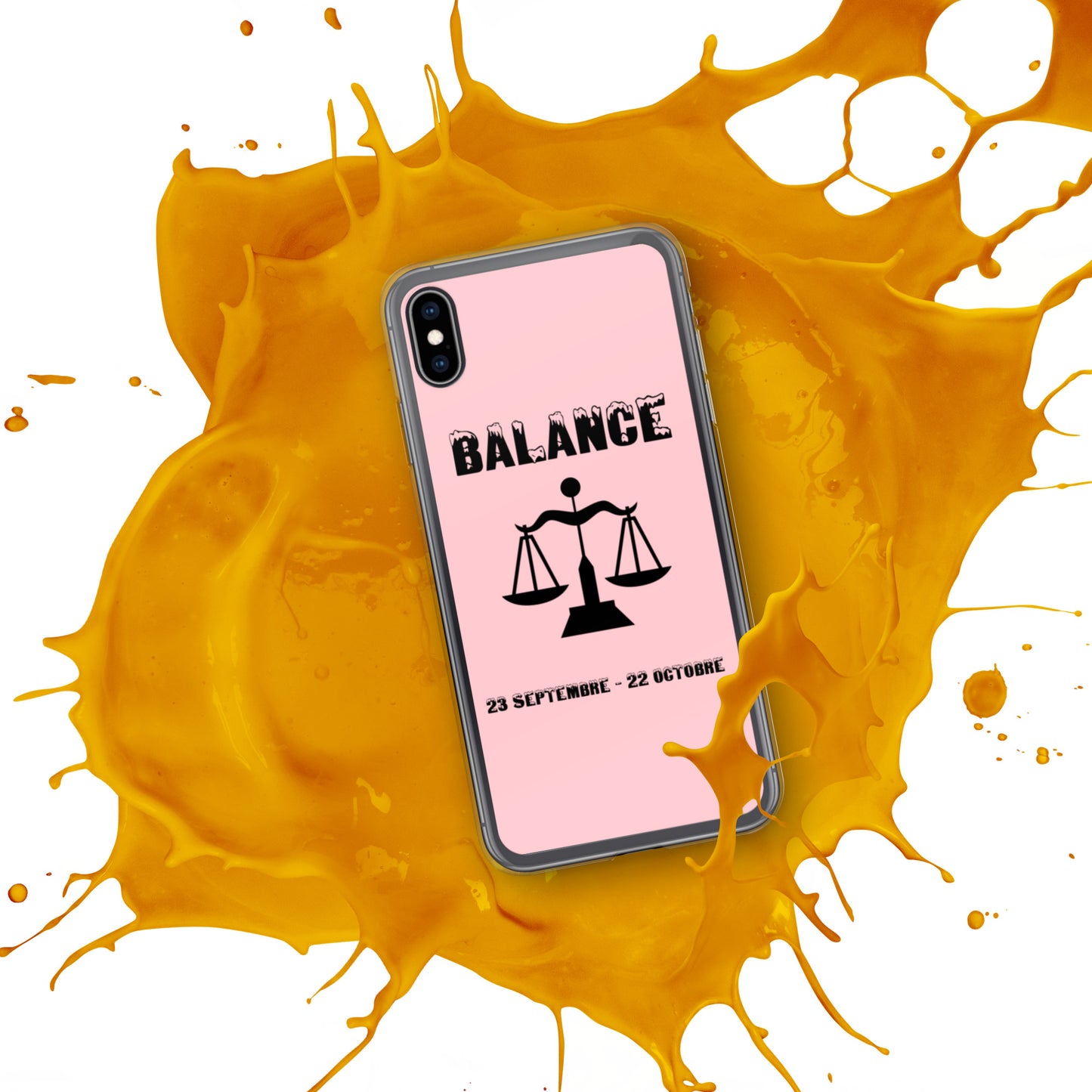 Coque pour iPhone 11-X/XS/XR - Signe Astro Balance