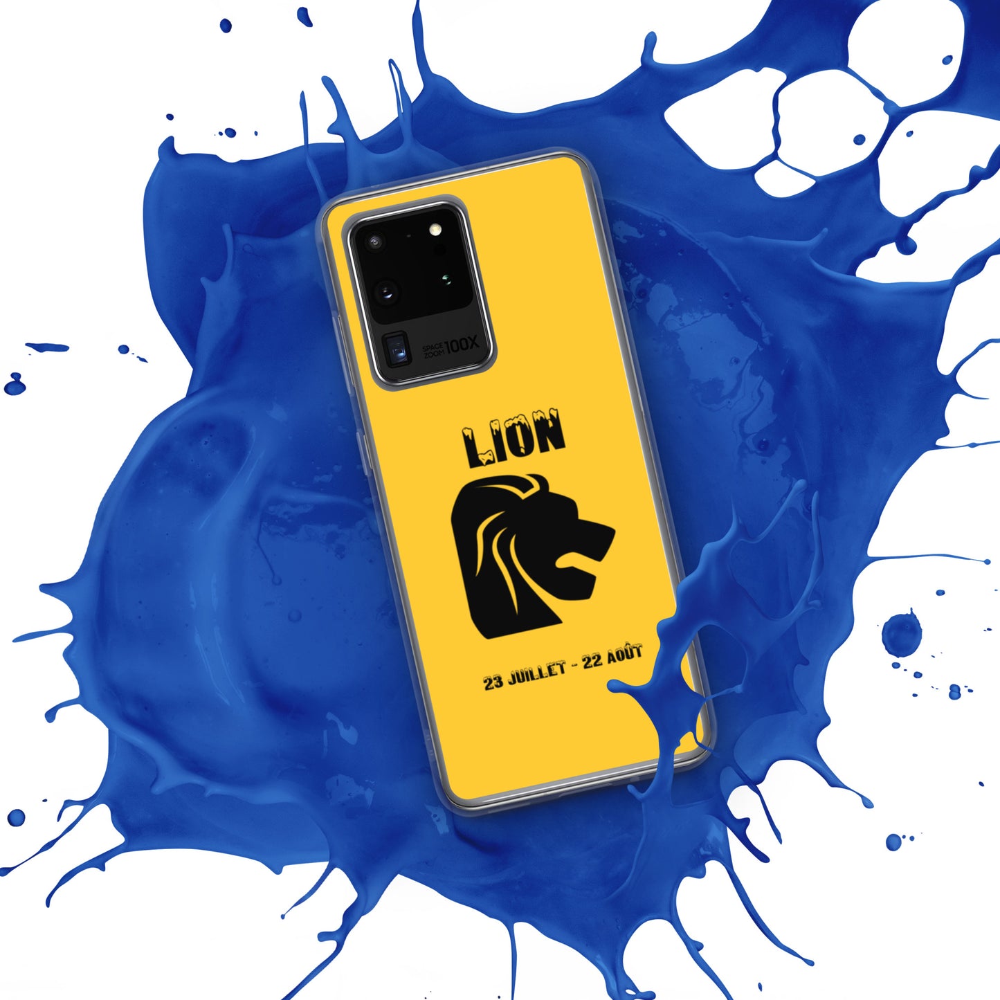 Coque pour Samsung S20 Ultra-22 - Signe Astro Lion