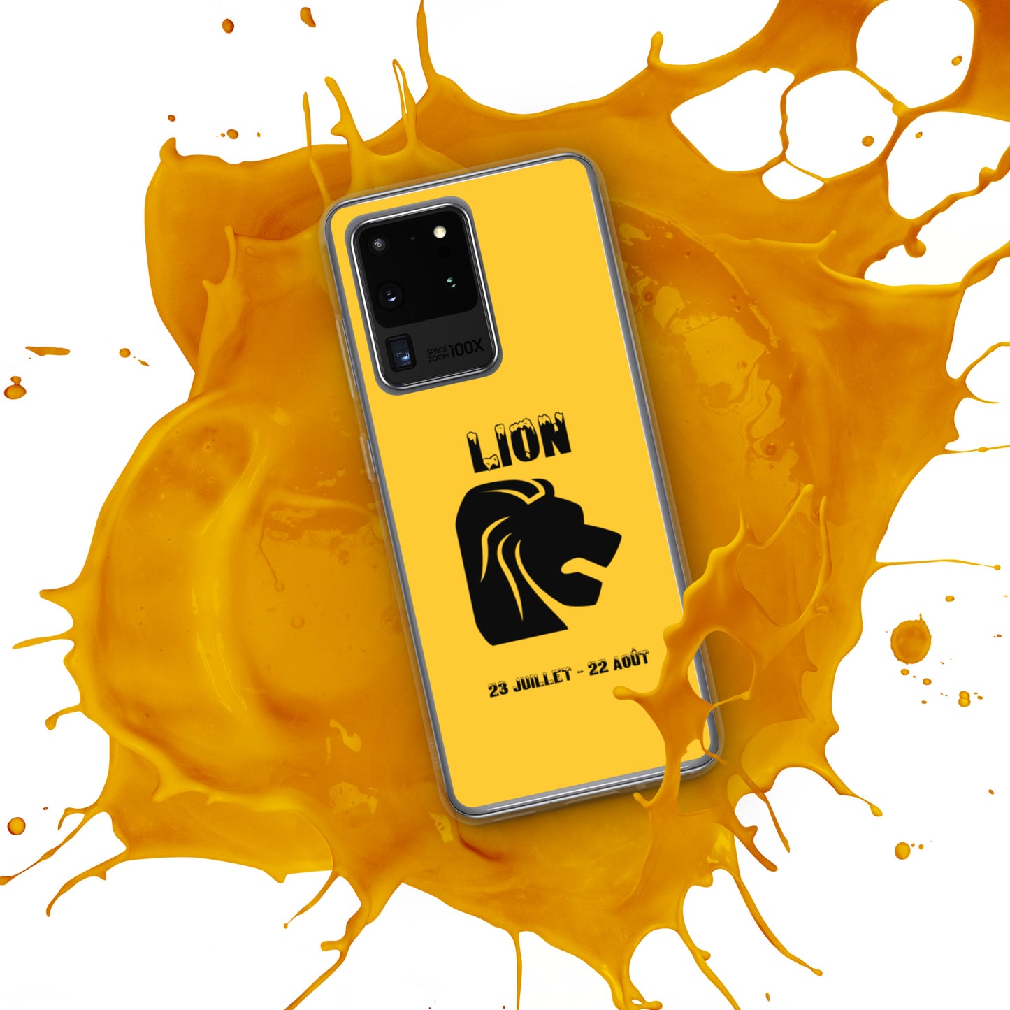 Coque pour Samsung S20 Ultra-22 - Signe Astro Lion