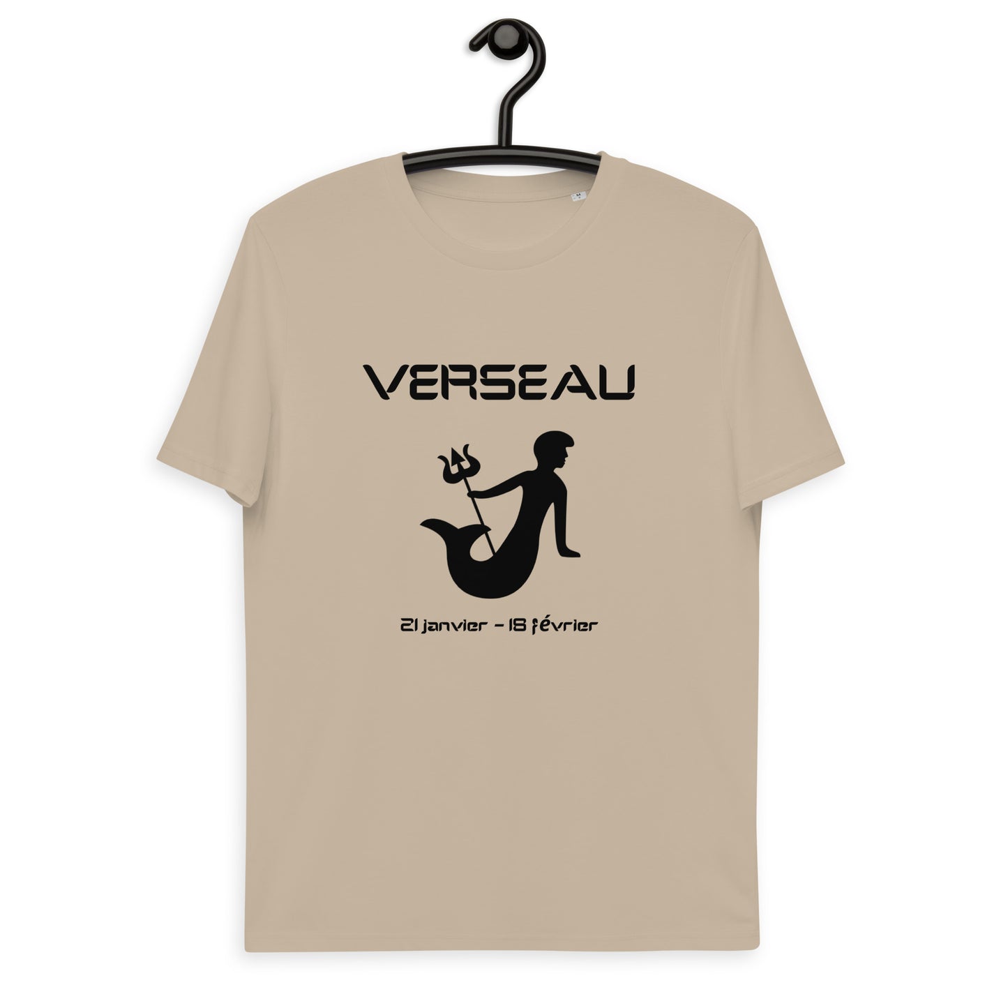 Unisex-T-Shirt aus Bio-Baumwolle – Sternzeichen Wassermann