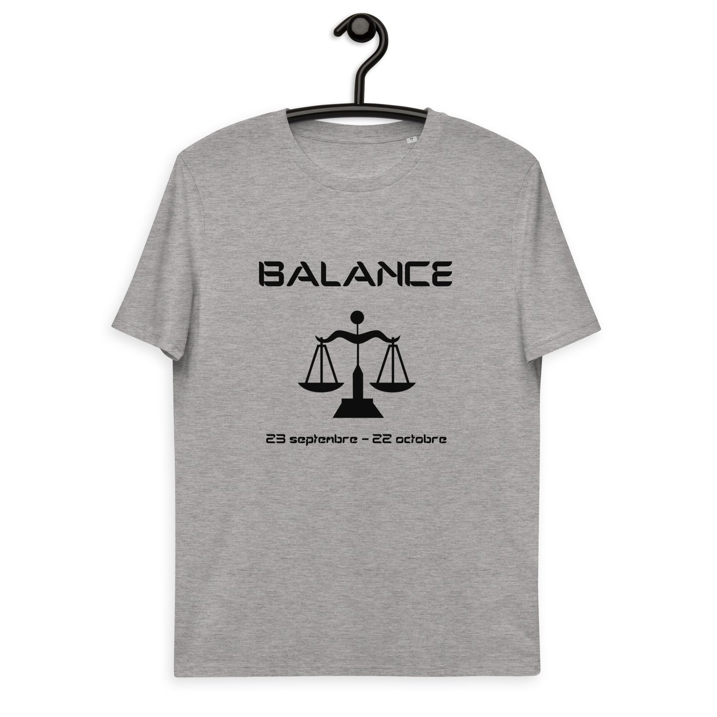 T-shirt unisexe en coton biologique - Signe Astro Balance