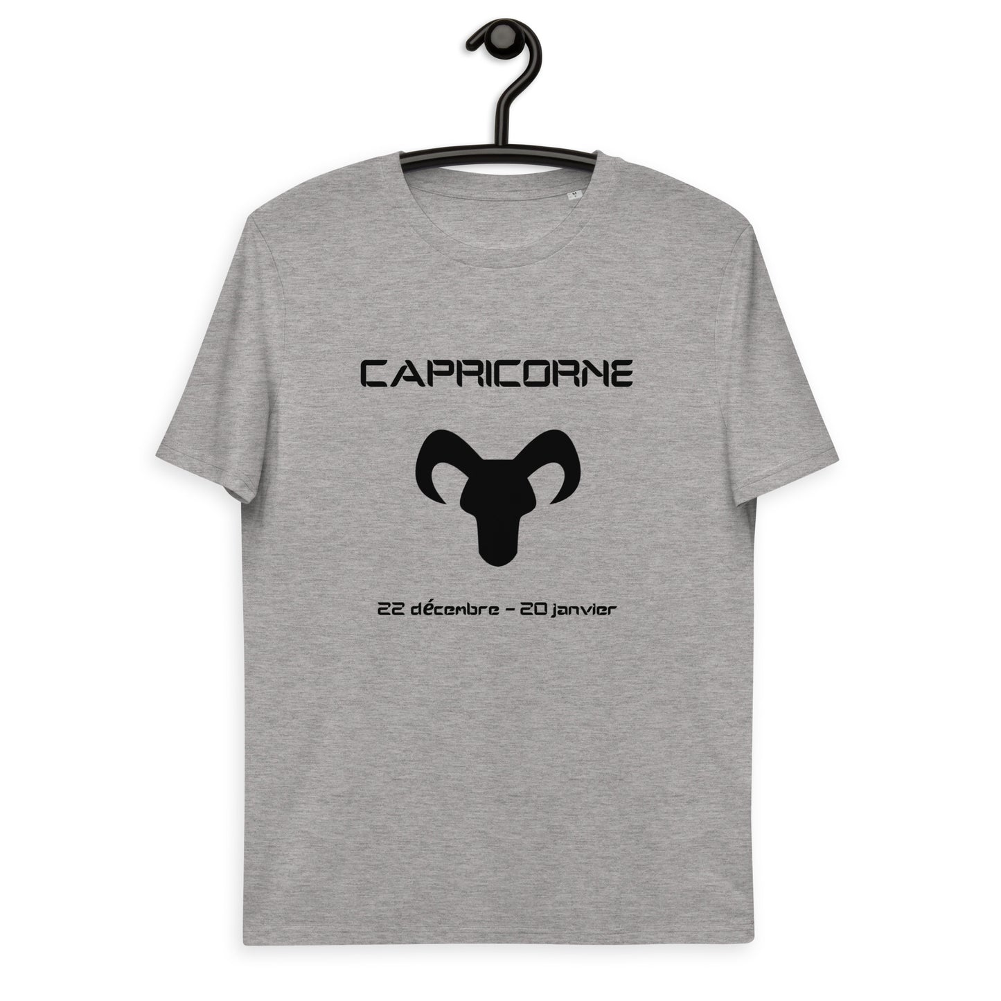 T-shirt unisexe en coton biologique - Signe Astro Capricorne