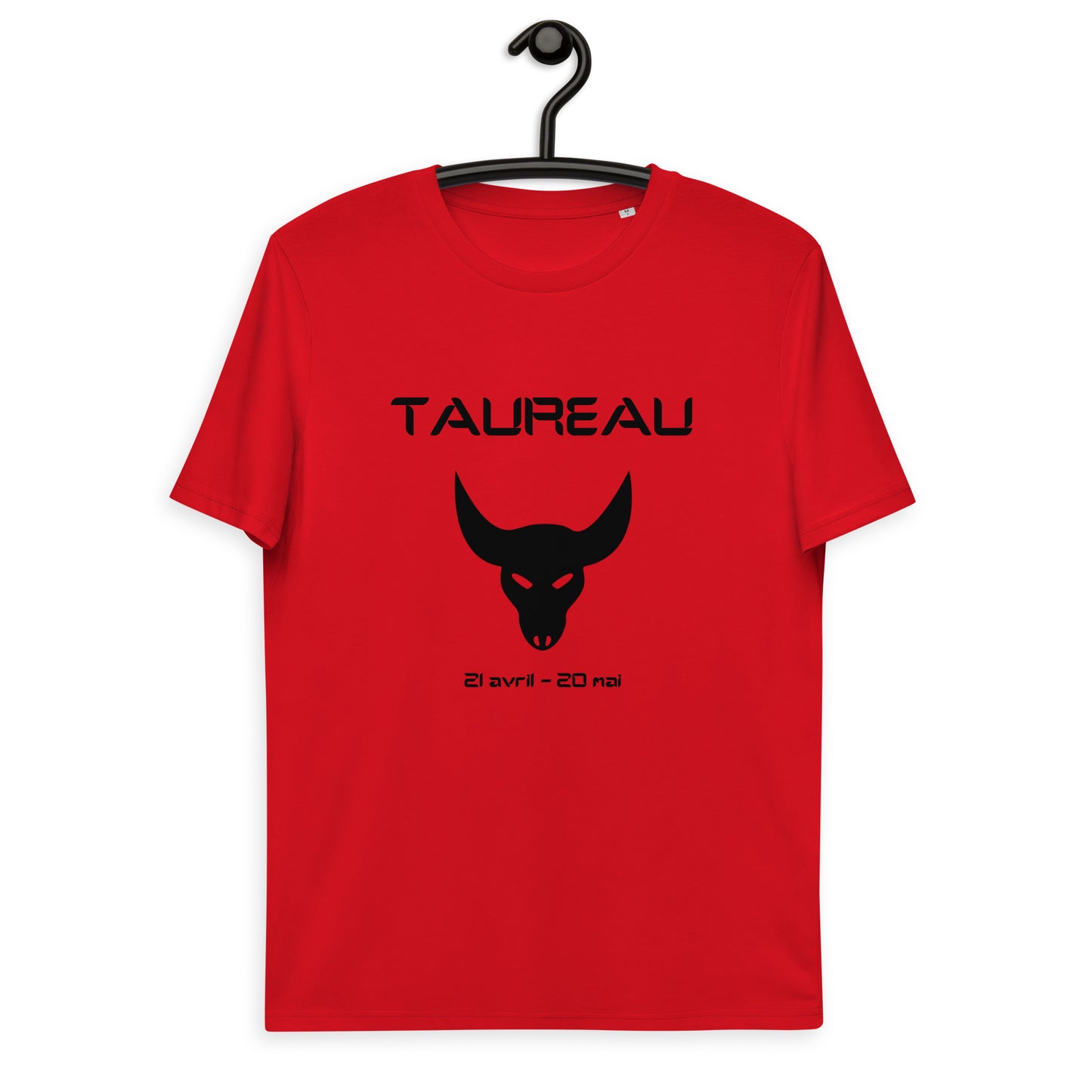 T-shirt unisexe en coton biologique - Signe Astro Taureau