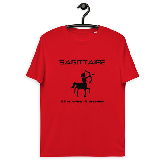 T-shirt unisexe en coton biologique - Signe Astro Sagittaire