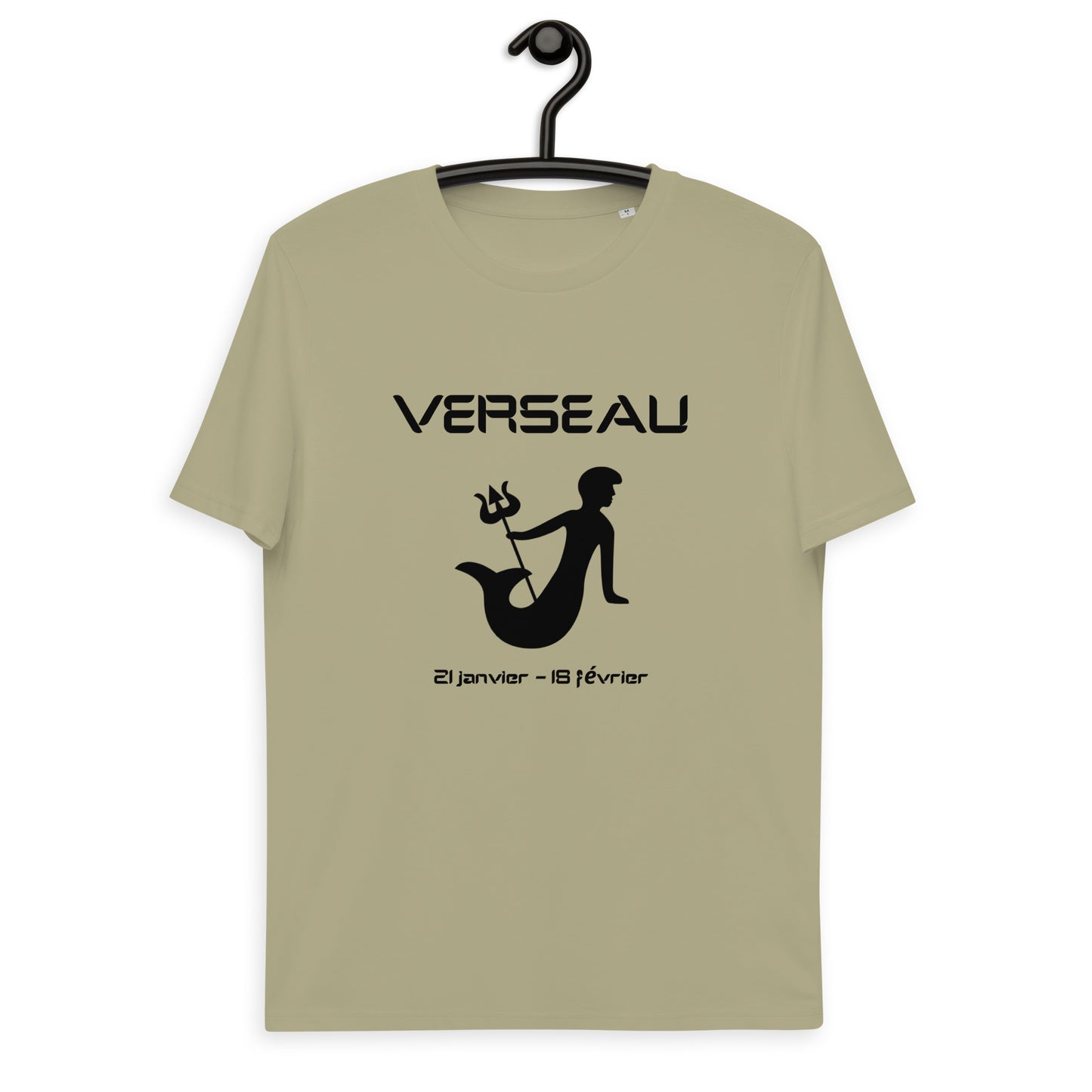 Unisex-T-Shirt aus Bio-Baumwolle – Sternzeichen Wassermann