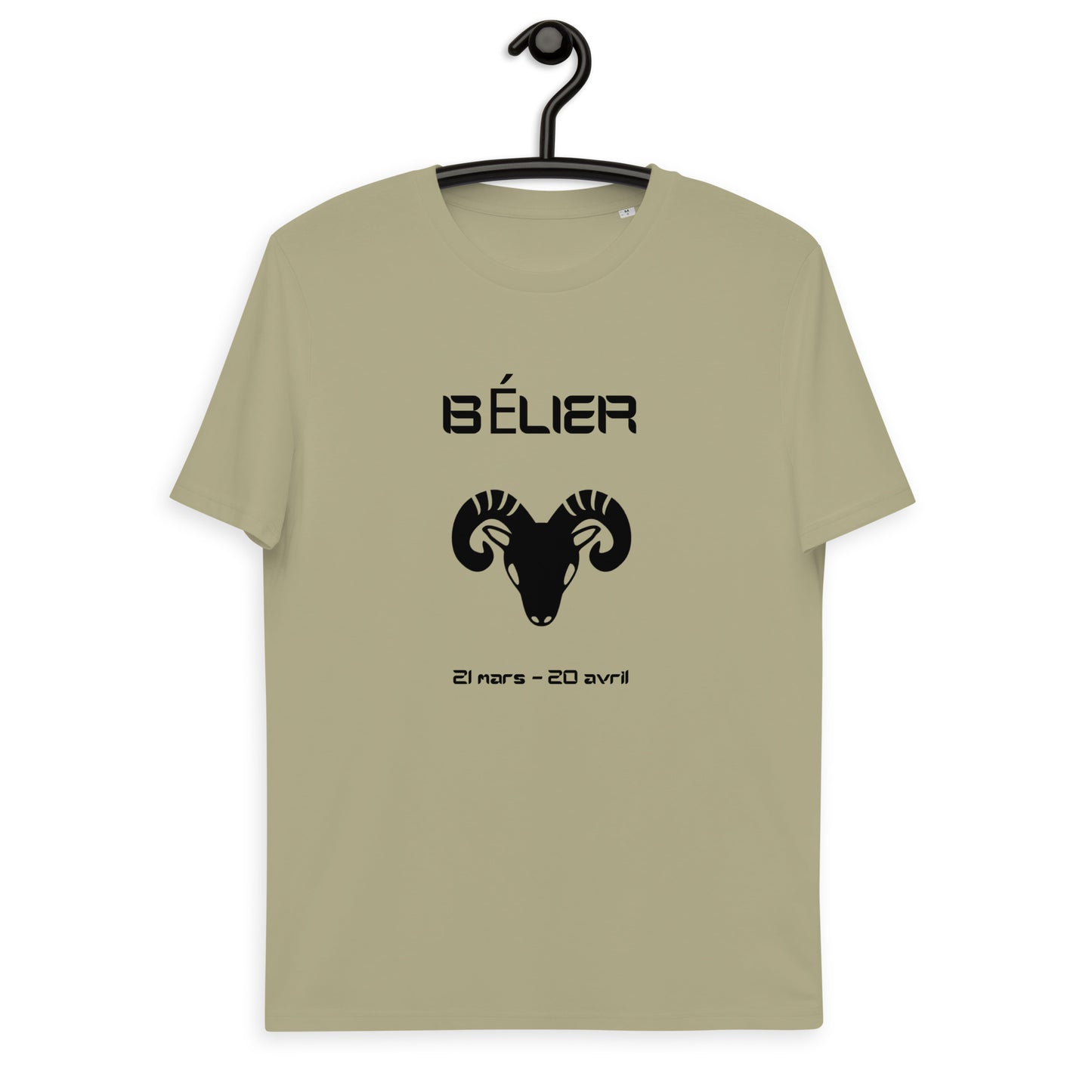 T-shirt unisexe en coton biologique - Signe Astro Bélier