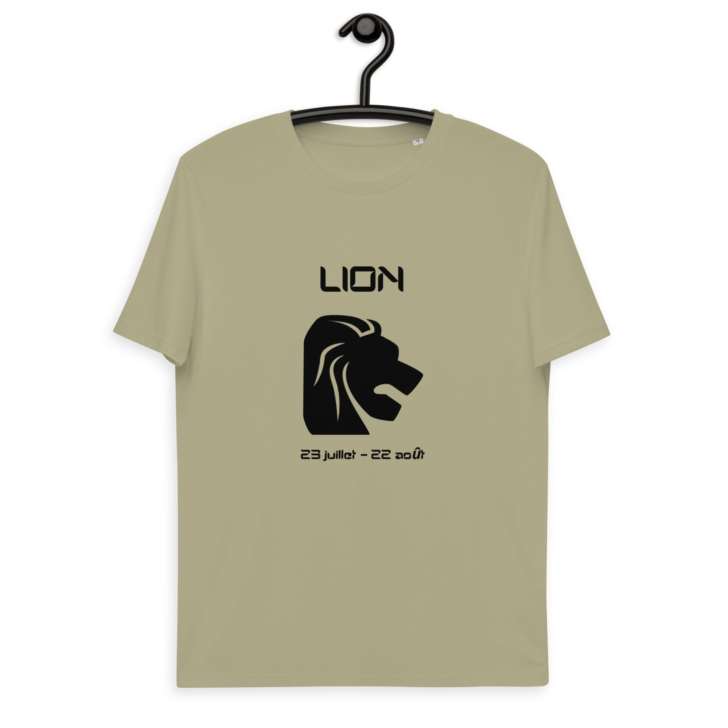 T-shirt unisexe en coton biologique - Signe Astro Lion