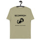 T-shirt unisexe en coton biologique - Signe Astro Scorpion