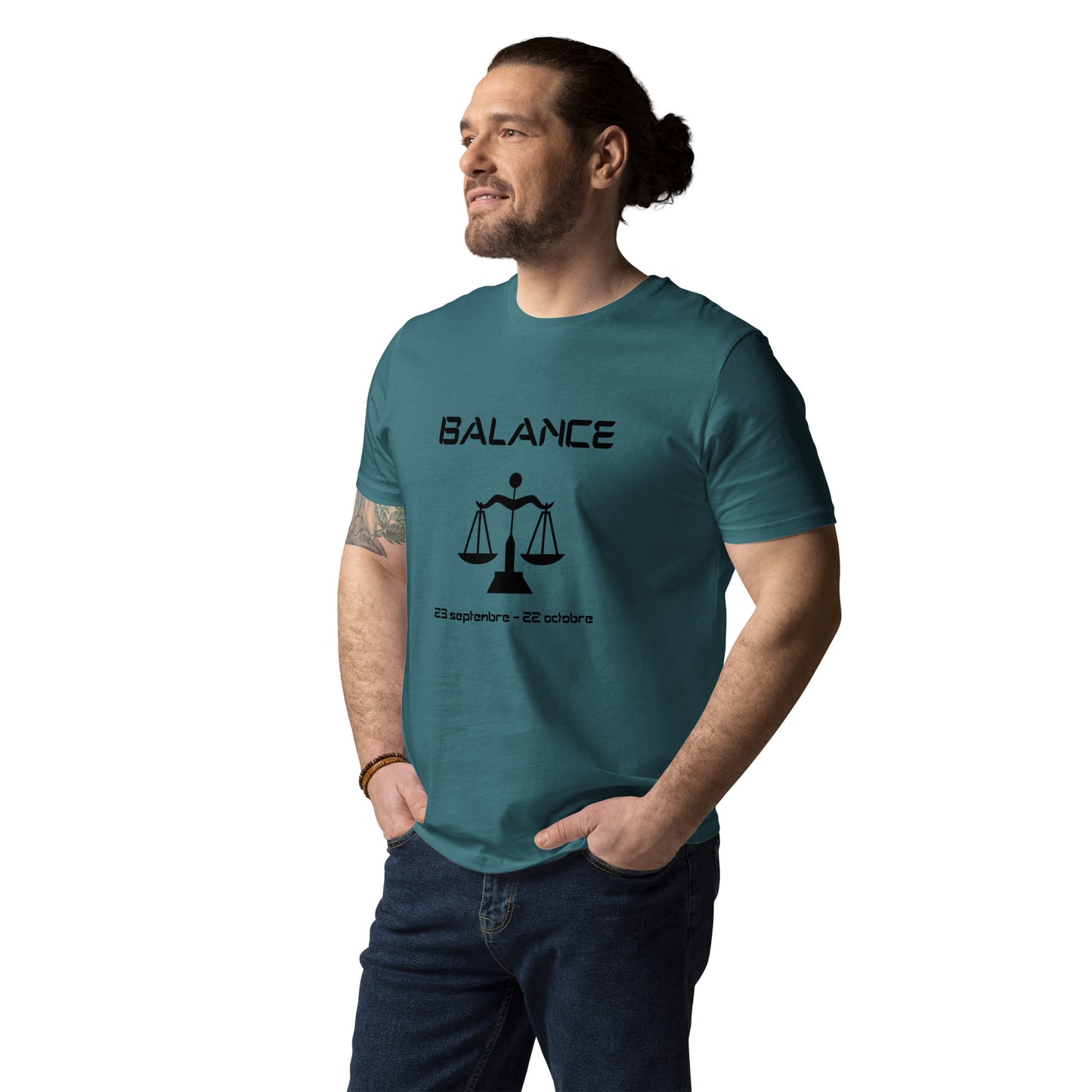 T-shirt unisexe en coton biologique - Signe Astro Balance