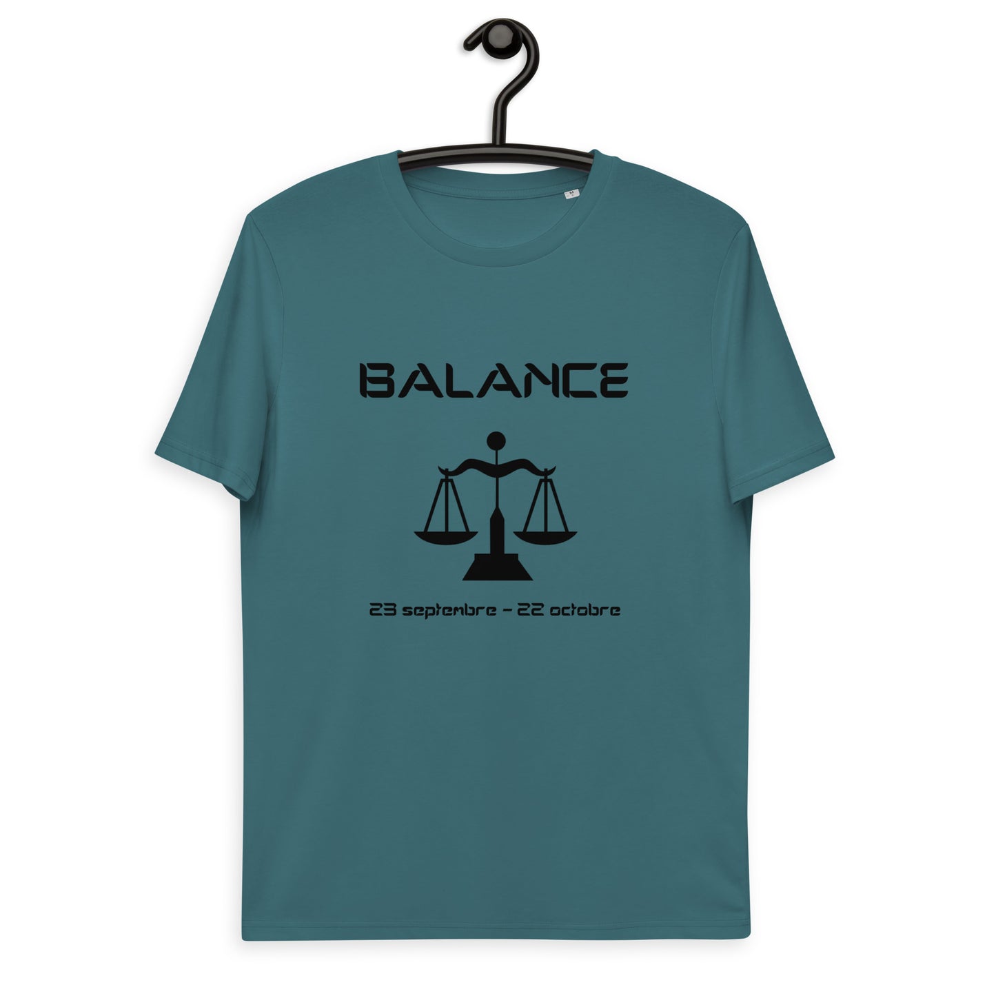 T-shirt unisexe en coton biologique - Signe Astro Balance