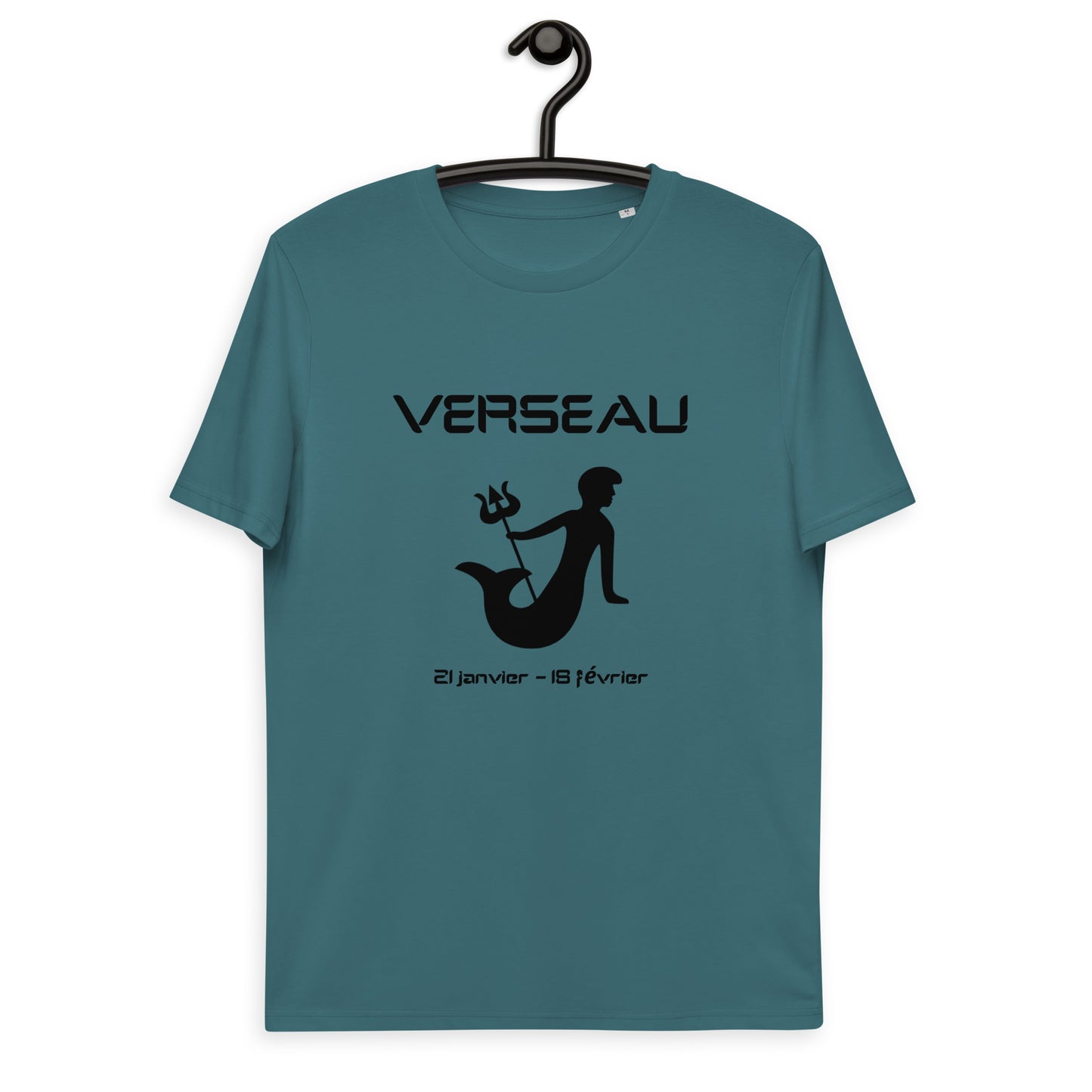 Unisex-T-Shirt aus Bio-Baumwolle – Sternzeichen Wassermann