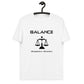T-shirt unisexe en coton biologique - Signe Astro Balance