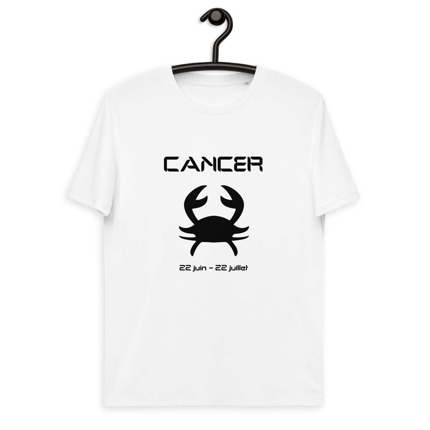 T-shirt unisexe en coton biologique - Signe Astro Cancer