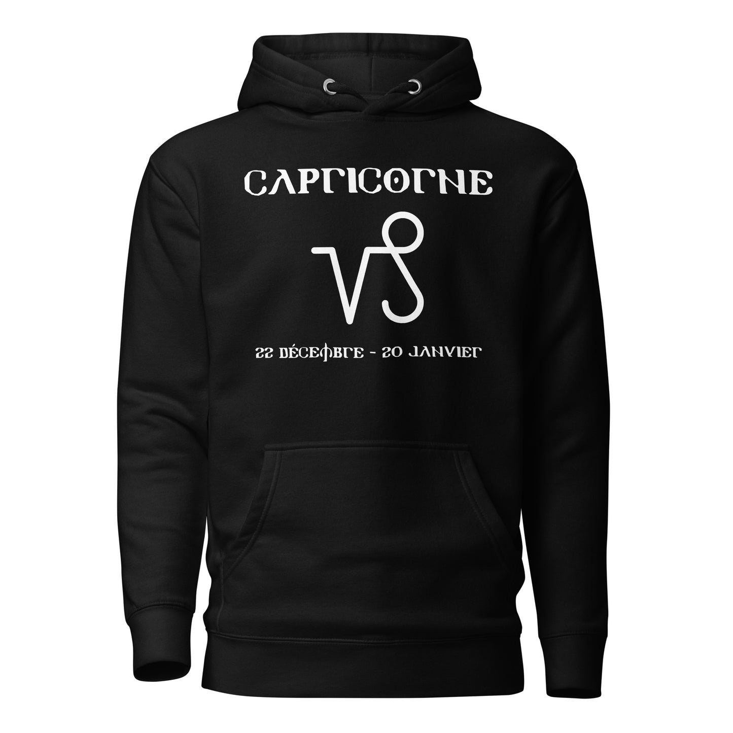 Sweat à Capuche Unisexe - Signe Astro Capricorne