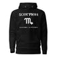 Unisex Kapuzenpullover - Sternzeichen Skorpion