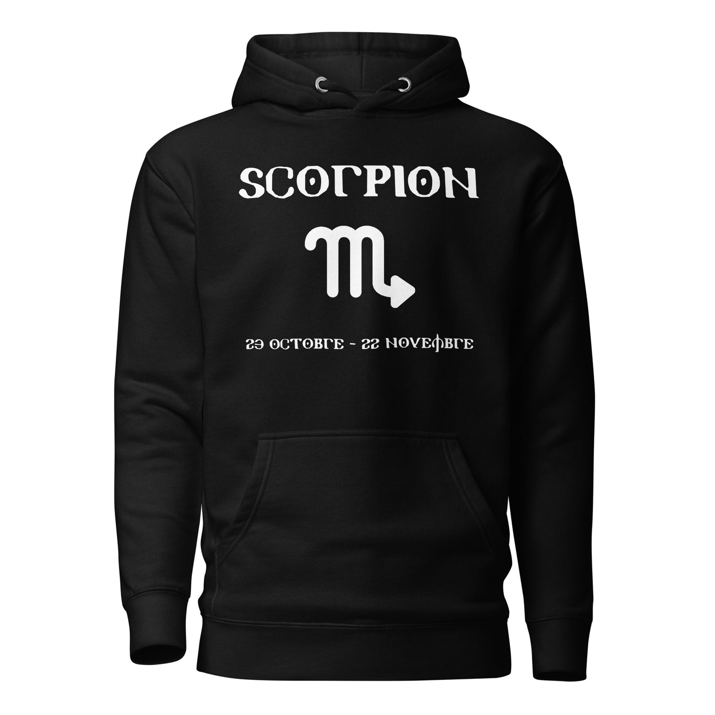 Sweat à Capuche Unisexe - Signe Astro Scorpion