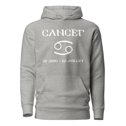 Sweat à Capuche Unisexe - Signe Astro Cancer