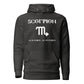Unisex Kapuzenpullover - Sternzeichen Skorpion