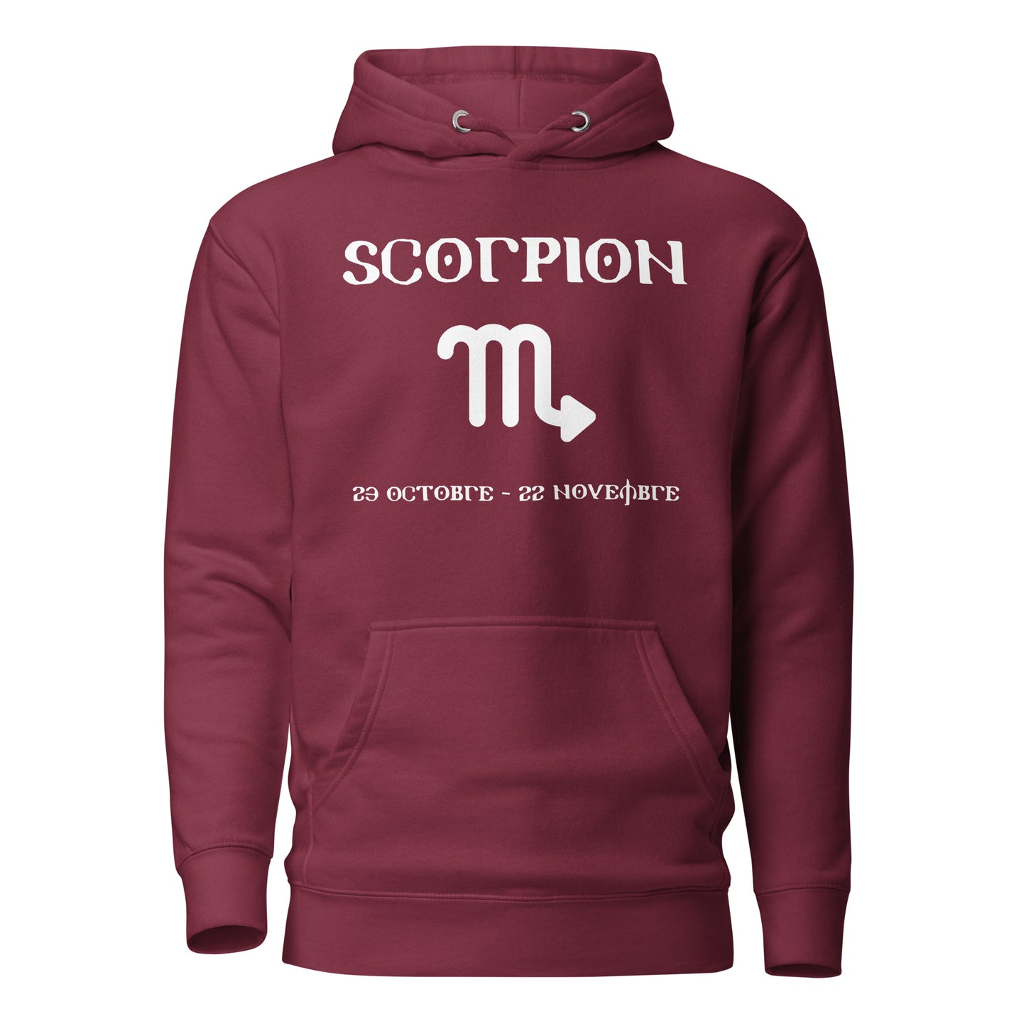 Sweat à Capuche Unisexe - Signe Astro Scorpion