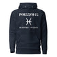 Unisex Kapuzenpullover - Sternzeichen Fische