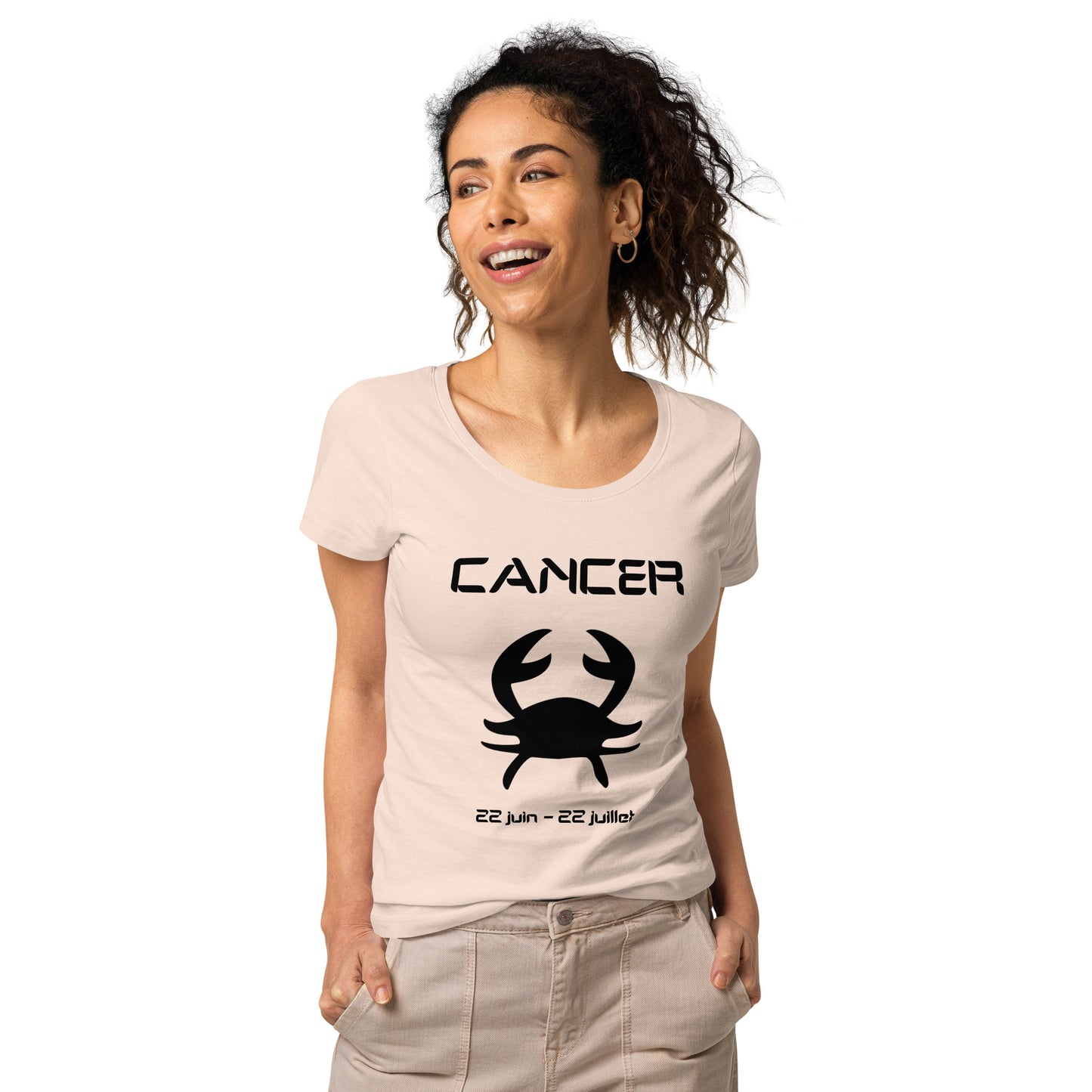 T-shirt éco-responsable femme - Signe Astro Cancer