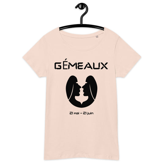 T-shirt éco-responsable femme - Signe Astro Gémeaux