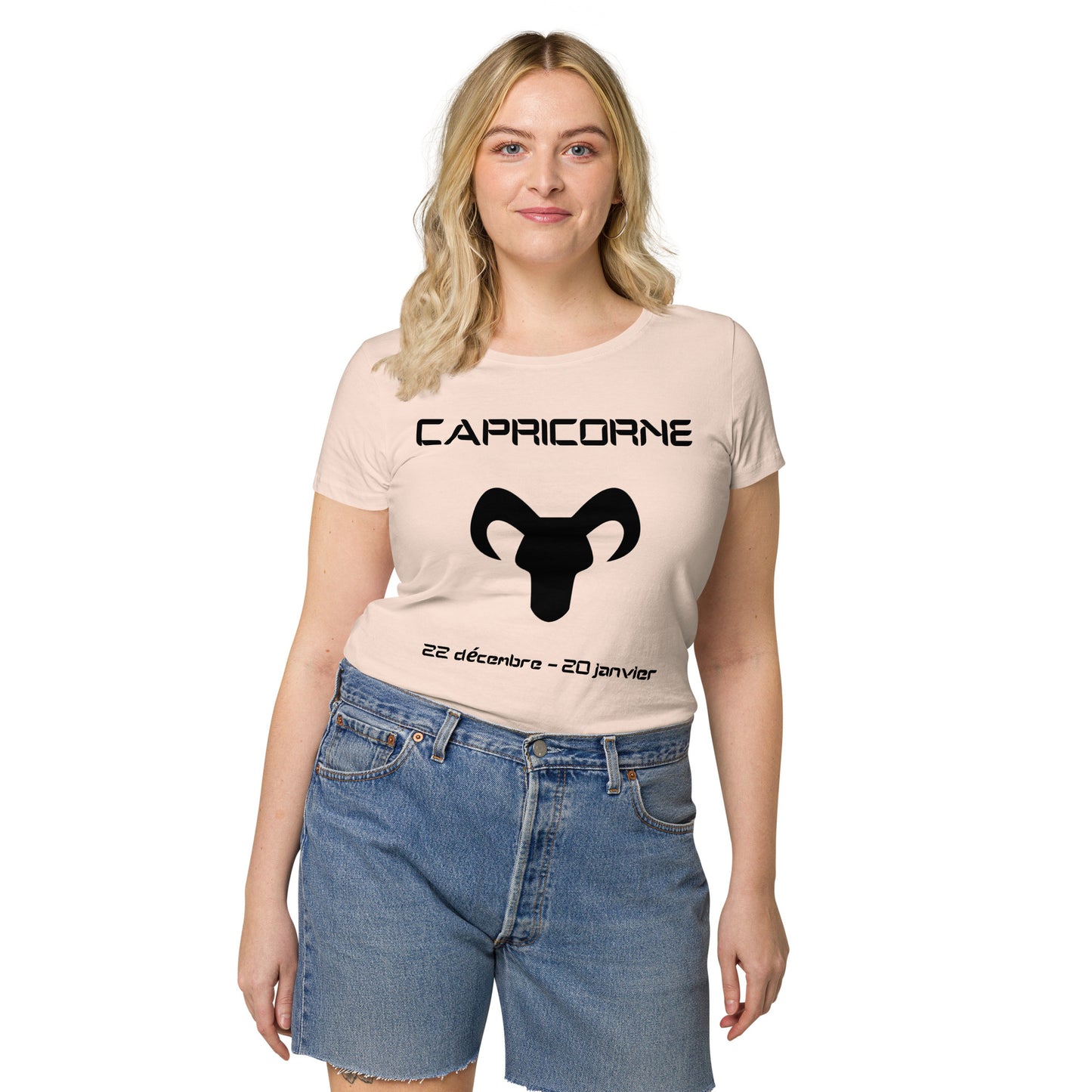 T-shirt éco-responsable femme - Signe Astro Capricorne