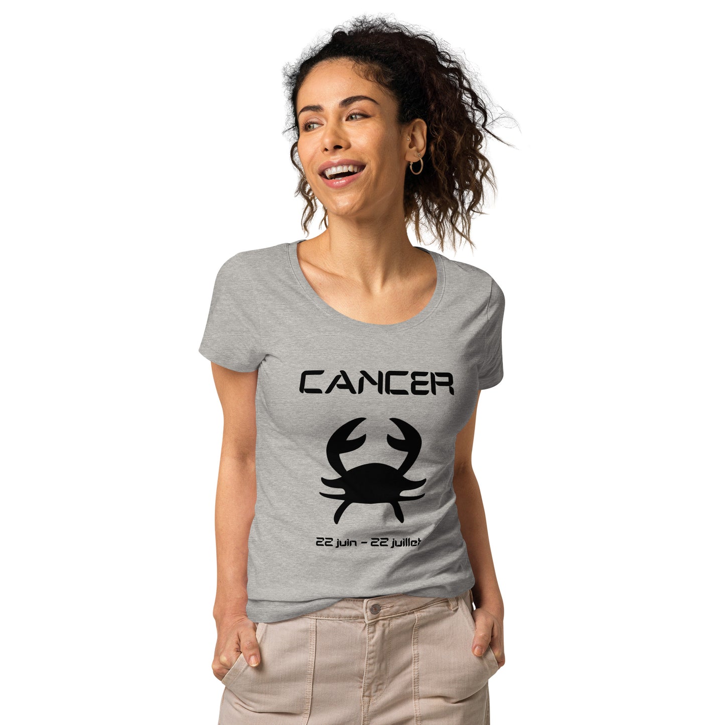 T-shirt éco-responsable femme - Signe Astro Cancer