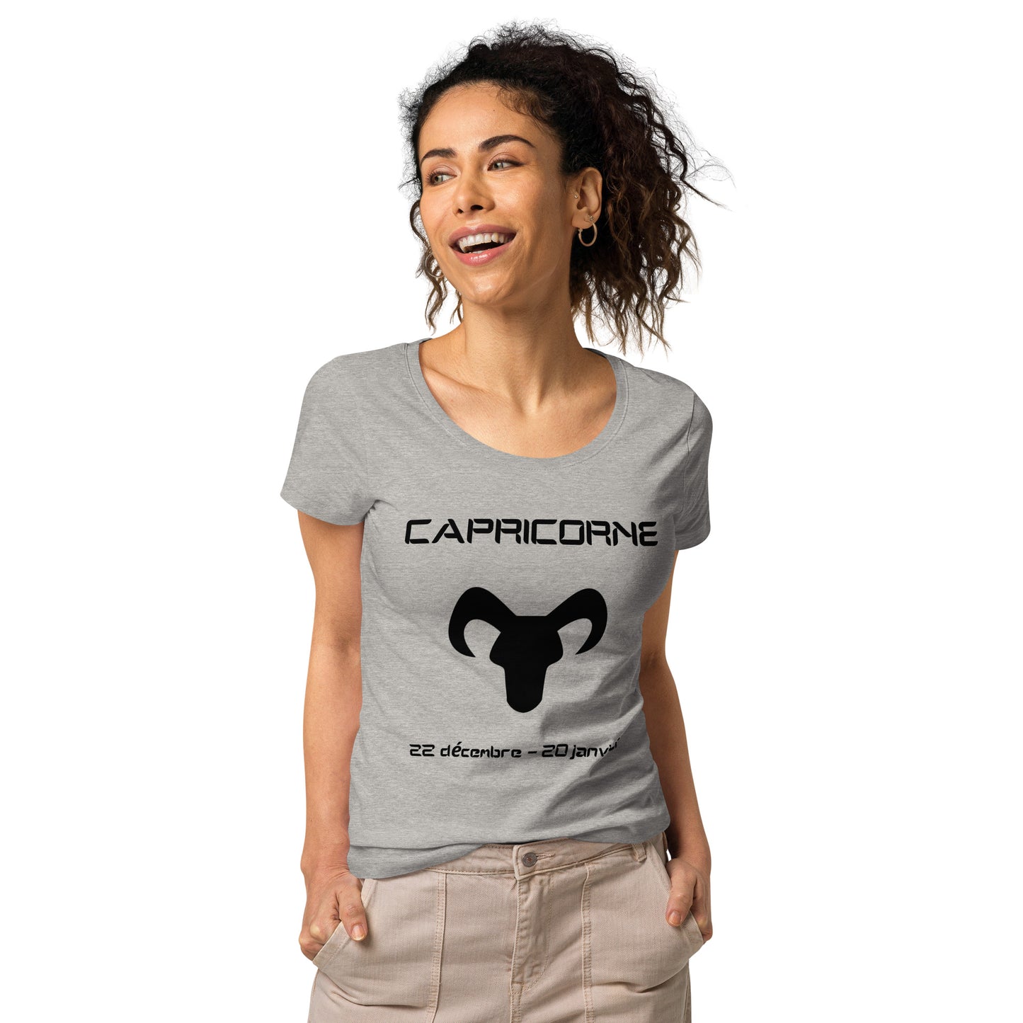 T-shirt éco-responsable femme - Signe Astro Capricorne