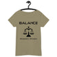 T-shirt éco-responsable femme - Signe Astro Balance