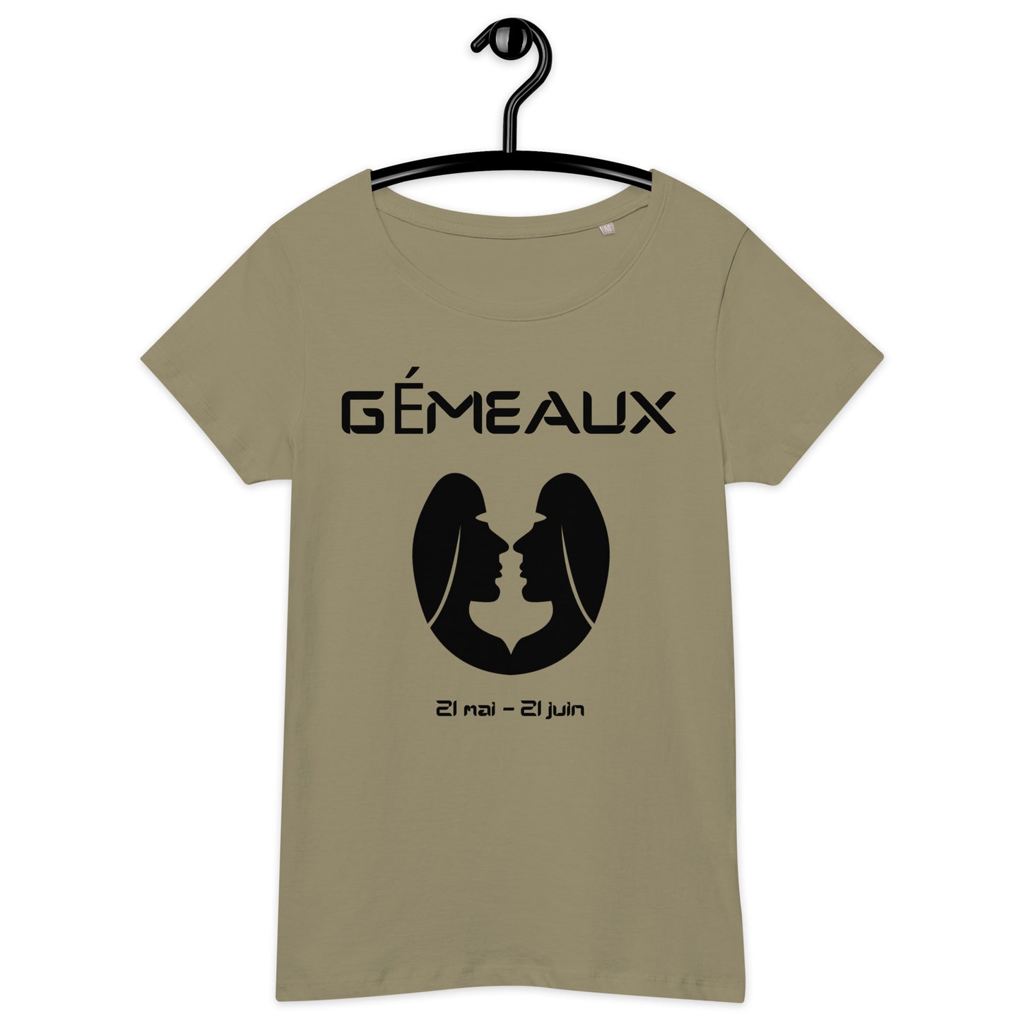 T-shirt éco-responsable femme - Signe Astro Gémeaux