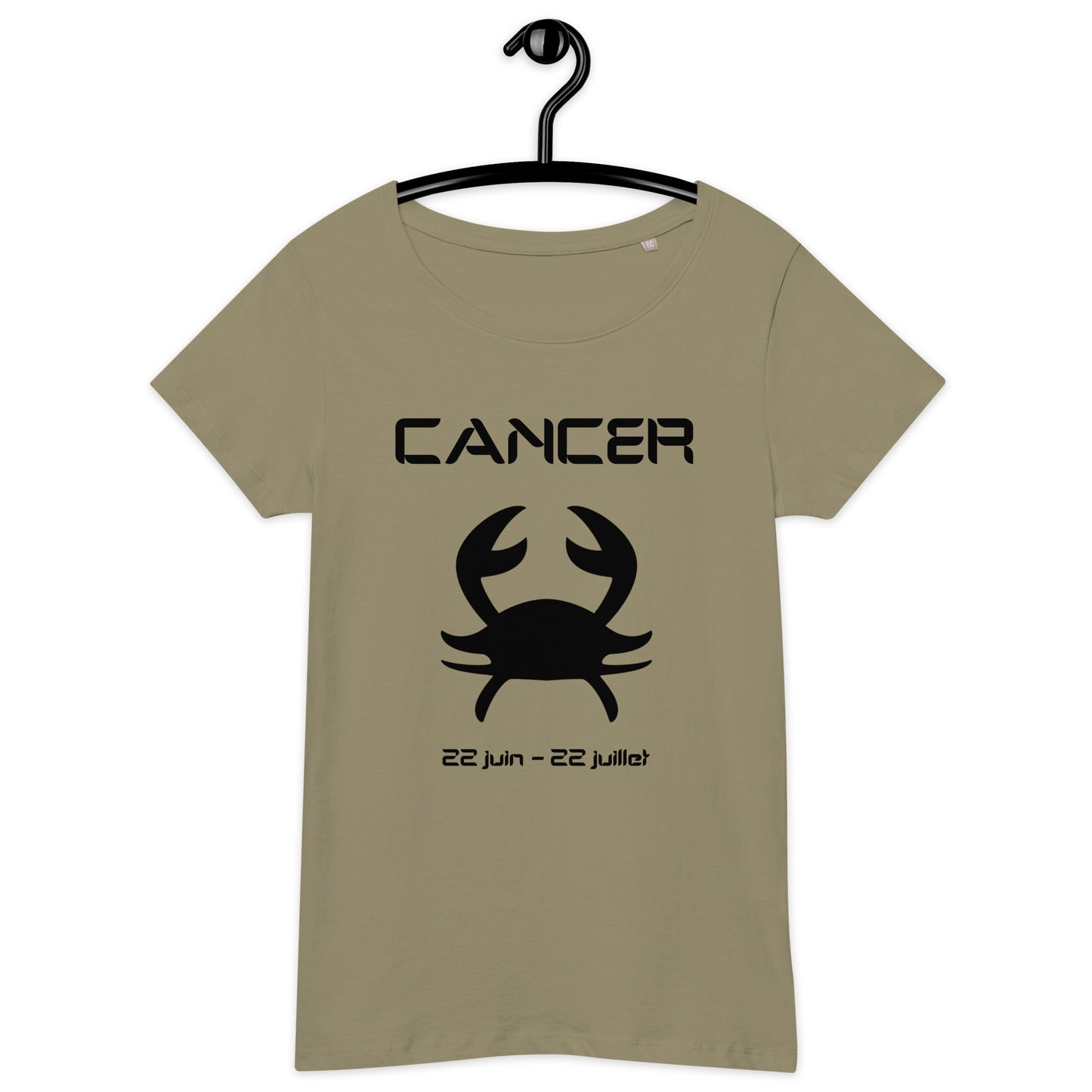 T-shirt éco-responsable femme - Signe Astro Cancer